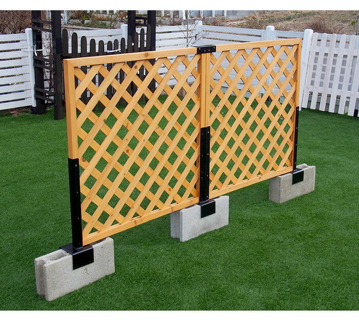 ラティス・フェンス固定金具 12cmブロック用 連結用6個 S-BF4512J-6P smi-s-bf4512j-6pの画像