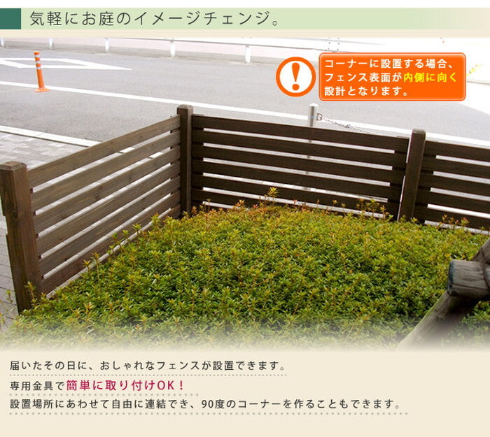 ボーダーフェンス スプレッド 平地４連結セット フェンス 木製フェンス ピケフェンス 天然木製 ガーデンフェンス ガーデニング 枠 柵 仕切り 目隠し 境目 クラシカル アンティーク トレリス ベランダ つる 薔薇 バラ 朝顔 園芸 ラティス smi-sfbf1000-4hbの画像