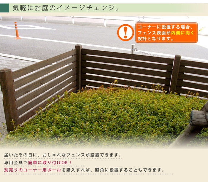 ボーダーフェンス スプレッド 土中８連結セット フェンス 木製フェンス ピケフェンス 天然木製 ガーデンフェンス ガーデニング 枠 柵 仕切り 目隠し 境目 クラシカル アンティーク トレリス ベランダ つる 薔薇 バラ 朝顔 園芸 ラティス smi-sfbf1000-8ubの画像
