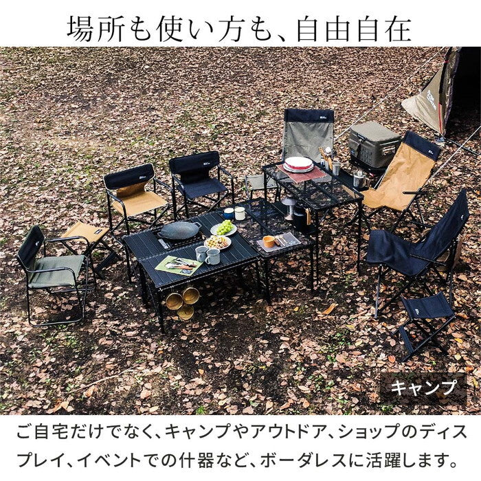 Xスツール 単品販売 STF-CXS ガーデン キャンプ アウトドア 折りたたみ椅子 チェア 軽量 低い 幅30cm 高さ33cm アルミフレーム コンパクト 足台 オットマン 屋外 室内 簡易 庭 smi-stf-cxsの画像