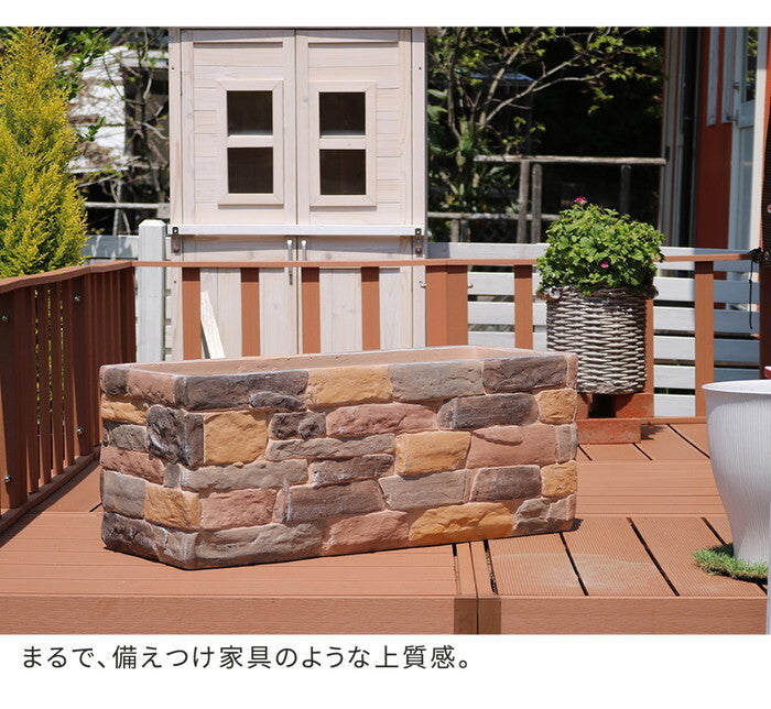 レンガ調プランター terre テール 幅80 smi-ter-pl800の画像