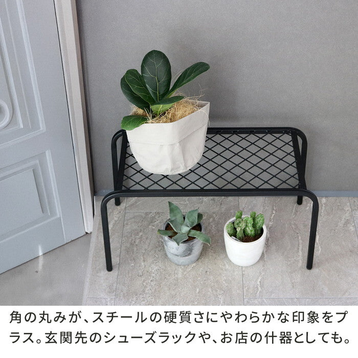 アイアンプランタースタンド TWILL ツイル 3点セット TW007-3PS 幅60/50/40 リビング 室内 北欧 スタンド 鉢置き 植物 観葉植物 シンプル モダン おしゃれ ガーデン ラック プランター 台 smi-tw007-3psの画像