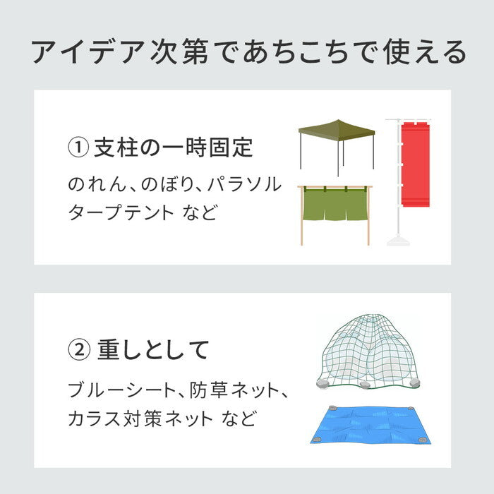 レンガ調多機能ブロック ウェイト 5kg 1個 WE130-1P 土台 重り おもり 固定 シェード ソーラーライト フェンス パラソル テント ポール のぼり ウエイト smi-we130-1pの画像