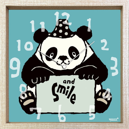 タクウチ ヨシヒト クロック パンダ Yoshihito Takeuchi CLOCK パンダ 320x320x55 snw-cac-53818の画像