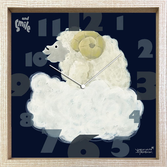 タクウチ ヨシヒト クロック ヒツジ Yoshihito Takeuchi CLOCK ヒツジ 320x320x55 snw-cac-53825の画像