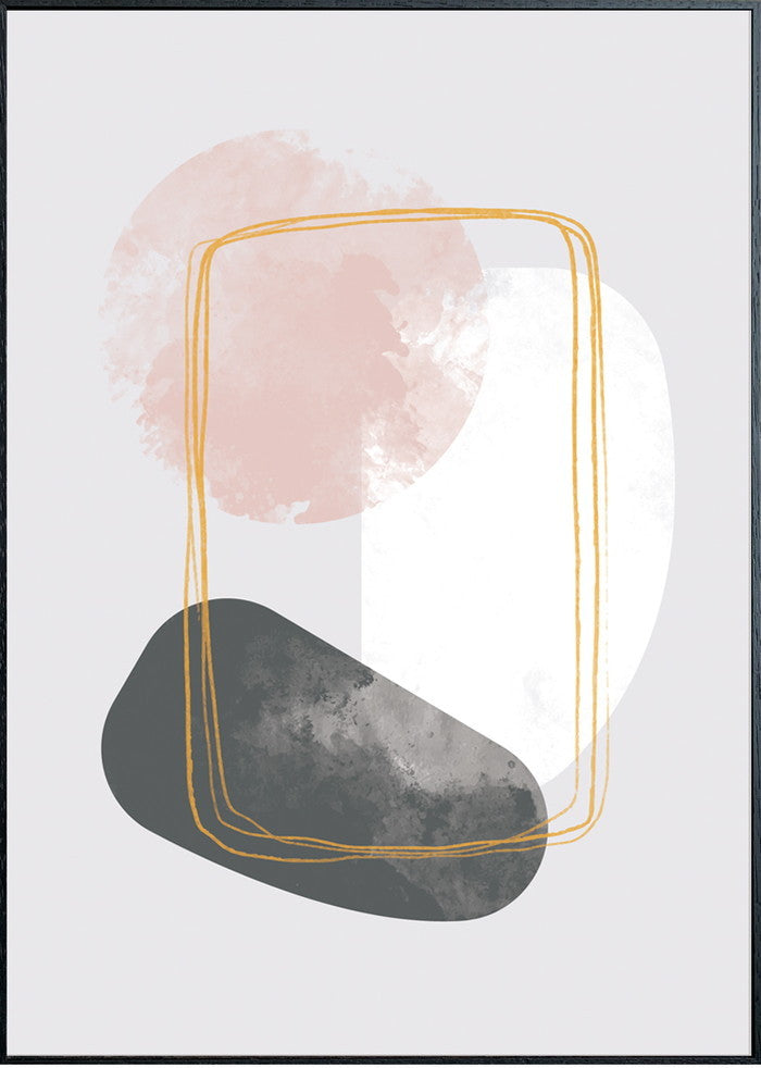 抽象画 ART abstract A3 315x435x30 snw-iaa-53186の画像