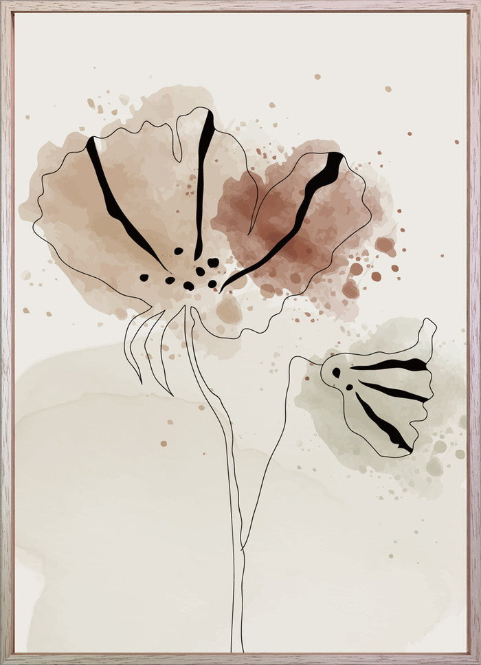 フラワー Flower A3 315x435x30 snw-iaa-53337の画像