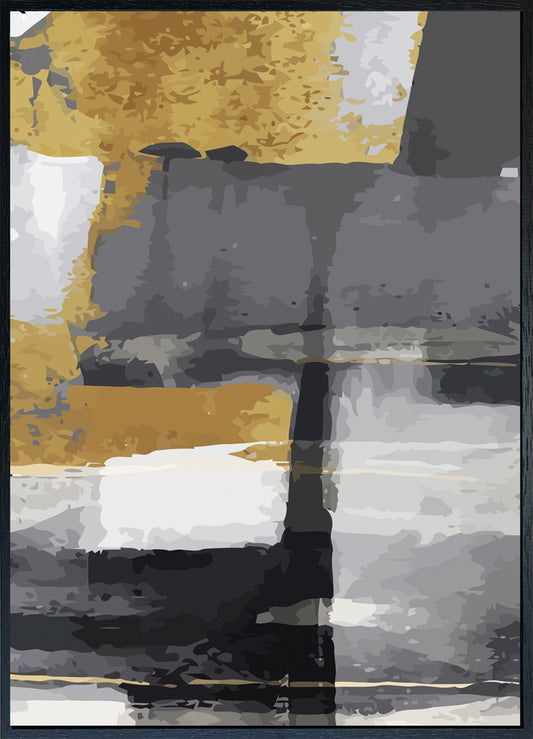 抽象画 モダンペインティング Abstract art modern painting 415x575x33 snw-iaa-53465の画像