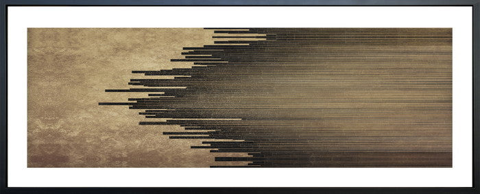 抽象画 Abstract art fantasy creative lines 1025x415x30 snw-iaa-53750の画像