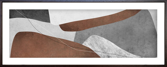 抽象画 Abstract art prganic plastic art 1025x415x30 snw-iaa-53751の画像