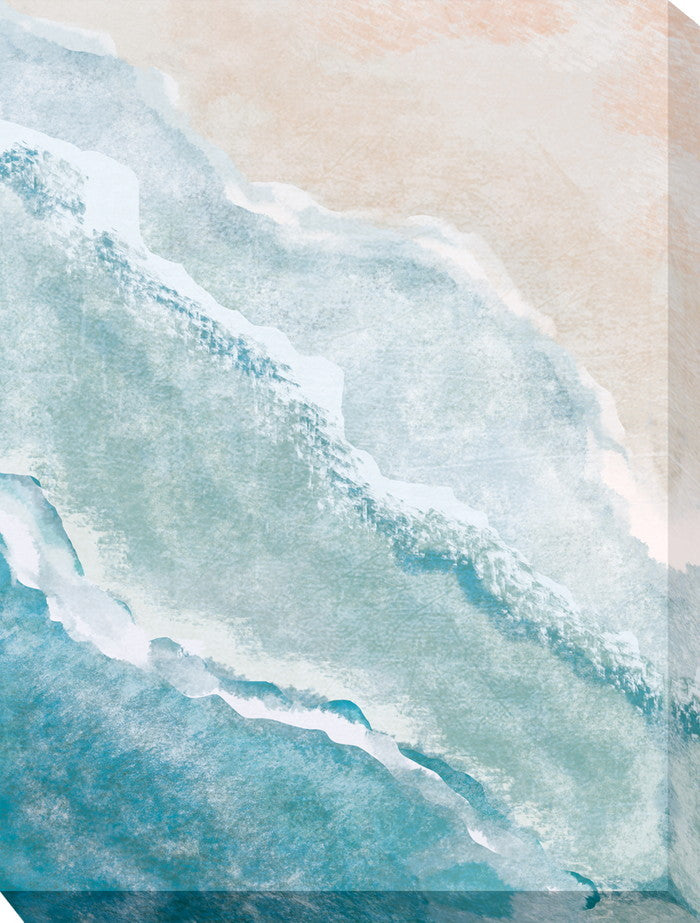 アート パネル ビーチウェーブ ART Panel boho sea beach wave 800x600x40 snw-iap-53351の画像