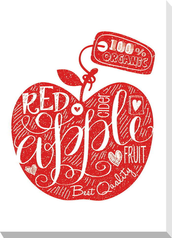 アート パネル アップル Art Panel Apple 280x390x40 snw-iap-53471の画像