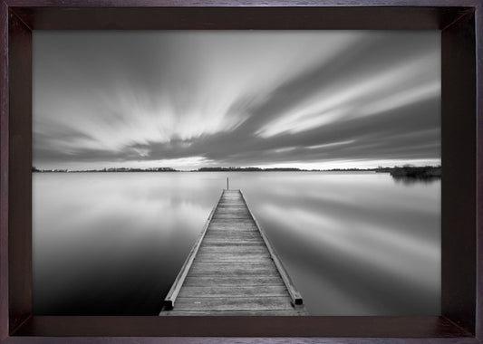 フォトグラフィ アート ペア Photography art Pier 230x320x35 snw-ibc-53402の画像