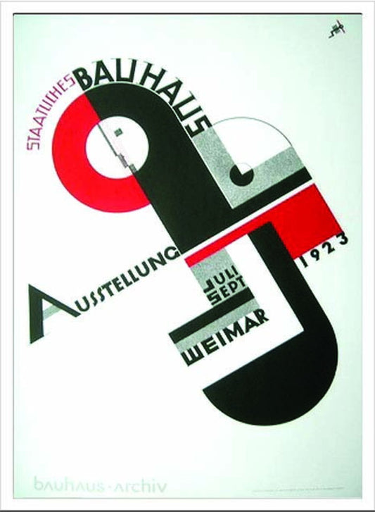 バウハウス ワイマールアオスシュテルング 1923 Bauhaus Weimar Ausstellung 1923 530x730x30 snw-ibh-70048の画像