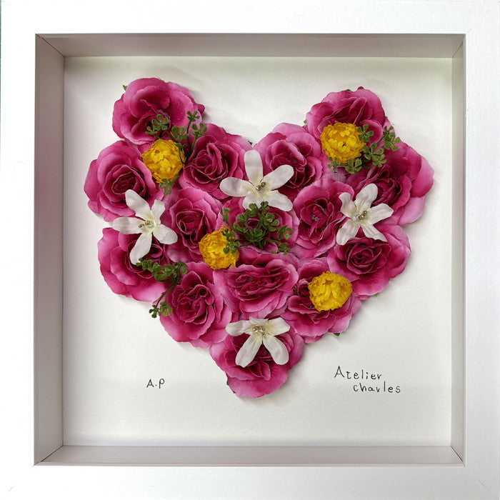 ハートシリーズ レッドハート Heart Series Red Heart 220x220x55 snw-ihs-50664の画像