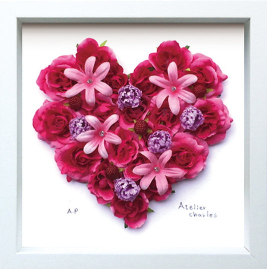 ハートシリーズ レッドハート Heart Series Ｒｅｄ Heart 220x220x55 snw-ihs-52149の画像