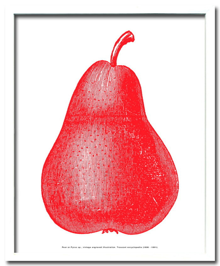 ペア 梨 レッド Pear red 430x530x30 snw-ipf-52893の画像