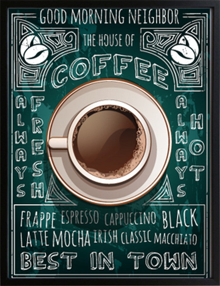アートフレーム コーヒーハウス Art Frame The House of Coffe 525x725x30 snw-isf-52294の画像