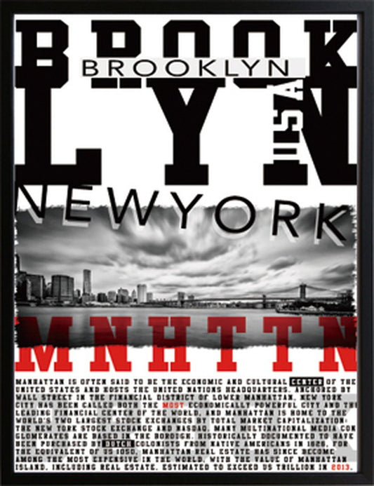 アートフレーム ブルックリン Art Frame Brooklyn 525x725x30 snw-isf-52297の画像