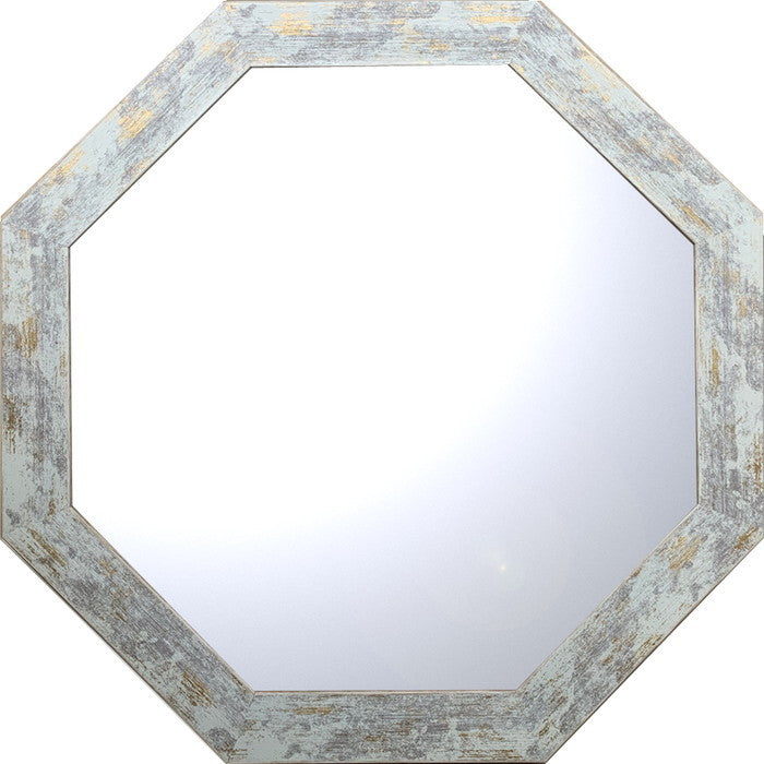 ヒュイット ミラー ホワイト Huit Mirror White 485x485x30 snw-mht-50389の画像