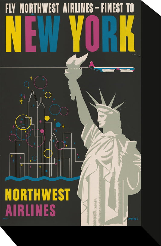 ミニ パネル ノースウエストエアライン MINI Panel Northwest Airline 175x280x40 snw-zap-53682の画像