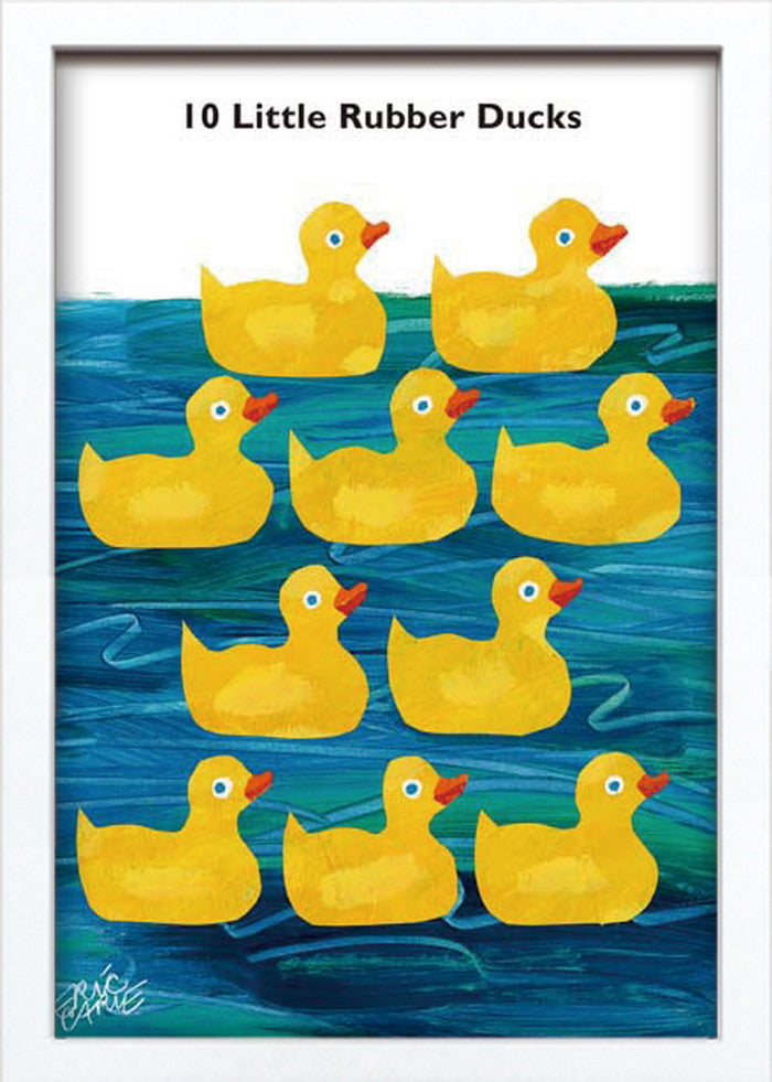 エリック・カール 10このちいさなおもちゃのあひる Eric Carle 10Little Rubber Ducks 280x385x20 snw-zec-53014の画像