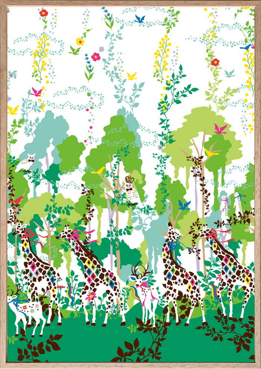 ホラグチ カヨ フラワーシャワー Kayo Horaguchi Flower-shower 315x435x30 snw-zkh-53658の画像