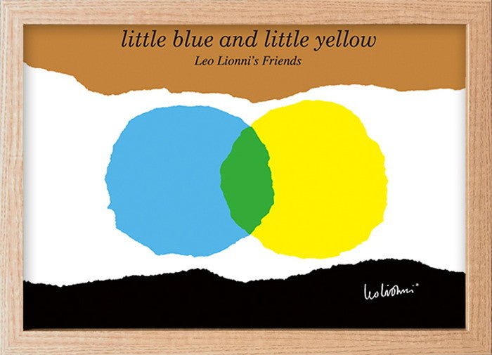 レオ・リオーニ あおくんときいろちゃん LeoLionni Little blue and little yellow 385x280x20 snw-zll-52947の画像