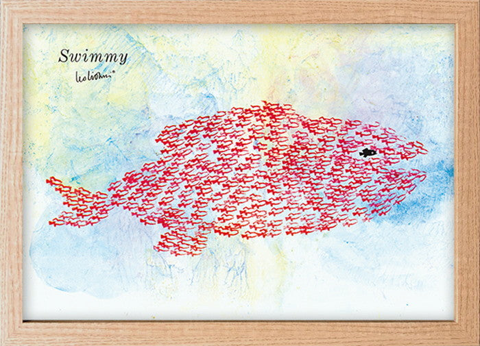 レオ・リオーニ スイミー ジャイアントフィッシュ LeoLionni Swimmy Giant Fish 385x280x20 snw-zll-52952の画像