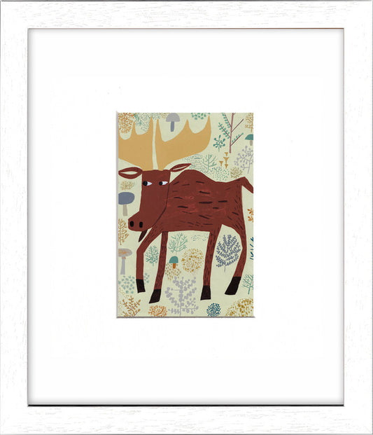 マッティ・ピククジャムサ ヒルヴィ ヘラジカ Matti Pikkujamsa Hirvi 263x305x20 snw-zmp-53649の画像