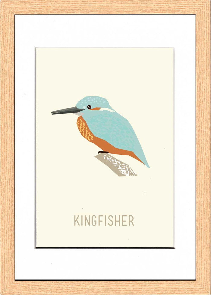 北欧 バード カワセミ North Birds Kingfisher 220x305x20 snw-znb-53437の画像