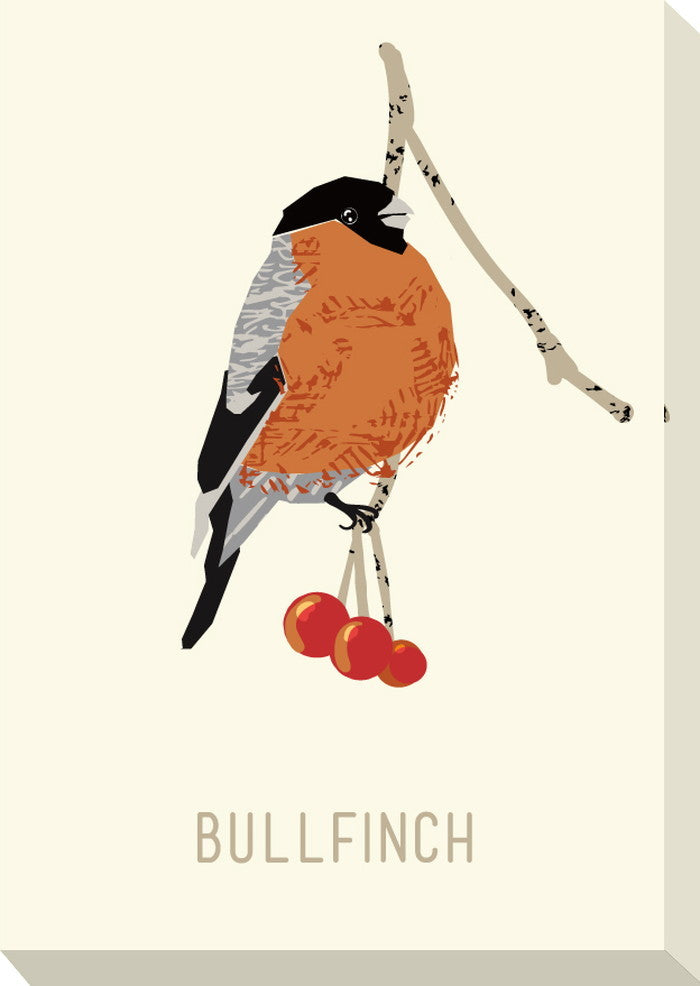 北欧 バード ミニ パネル ウソ North Birds Mini Panel Bullfinch 150x210x40 snw-zpa-53450の画像