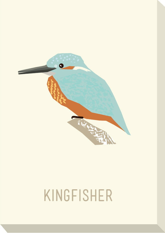 北欧 バード ミニ パネル カワセミ North Birds Mini Panel Kingfisher 150x210x40 snw-zpa-53455の画像