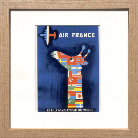 レイモン・サヴィニャック スクエア フレーム エアフランス 1956年 Savignac Square Frame Air France 1956年 220x220x20 snw-zrs-51876の画像
