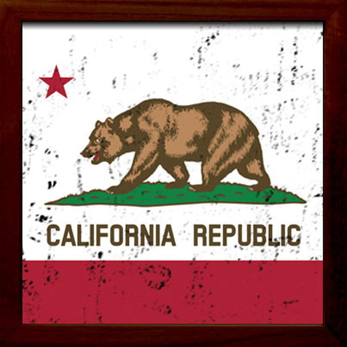 サインフレーム カルフォルニアリパブリック SIGN FRAME California Republic 220x220x20 snw-zsf-52031の画像