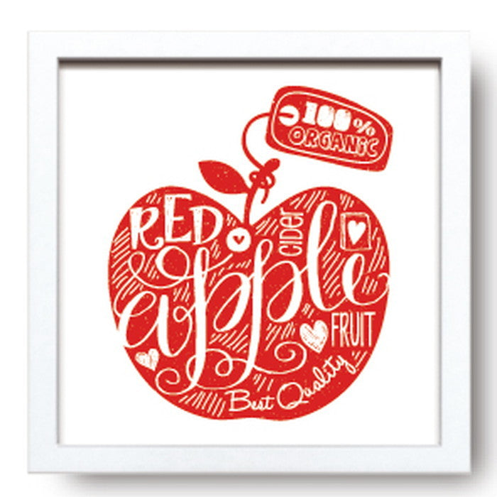 サインフレーム レッドアップル SIGN FRAME Red Apple 220x220x20 snw-zsf-52138の画像