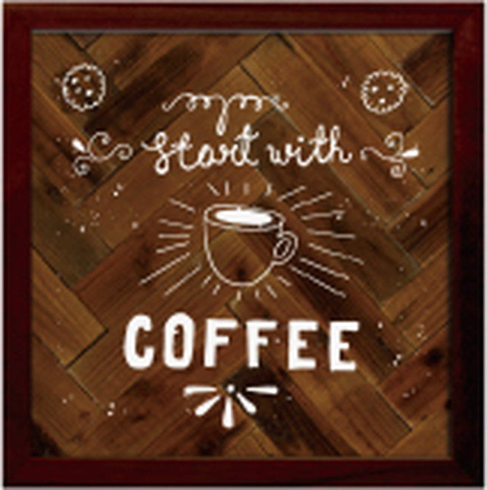 サインフレーム コーヒー SIGN FRAME COFFE 220x220x20 snw-zsf-52363の画像