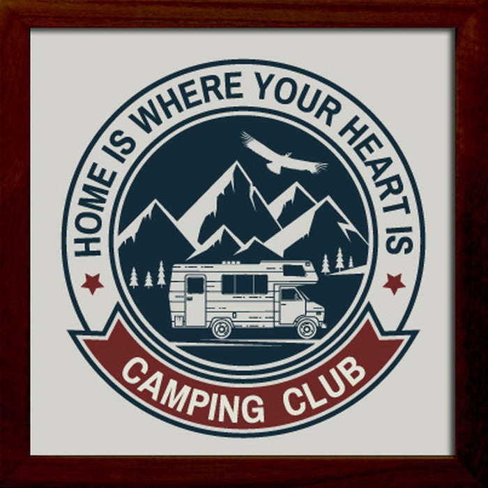 サインフレーム キャンピングクラブ Sign Frame Camping Club 220x220x20 snw-zsf-53028の画像