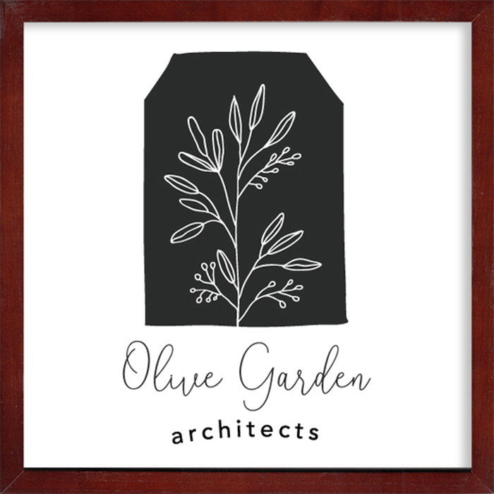 サイン フレーム オリーブガーデン Sign fraem Olive Garden 270x270x20 snw-zsf-53421の画像