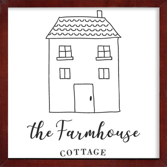 サイン フレーム ファームハウス Sign fraem The Farmhouse 270x270x20 snw-zsf-53425の画像