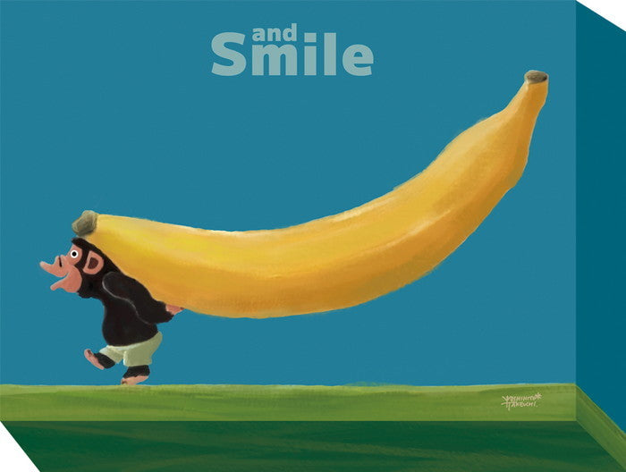 タクウチ ヨシヒト ミニ パネル チンパンジー Takeuchi mini Panel チンパンジー 280x205x40 snw-zyt-53730の画像