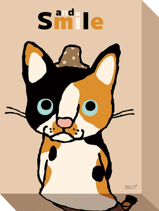 タクウチ ヨシヒト ミニ パネル ネコ Takeuchi mini Panel ネコ 205x280x40 snw-zyt-53733の画像