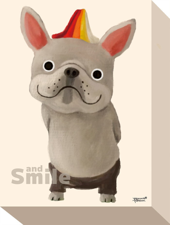 タクウチ ヨシヒト ミニ パネル フレンチブルドッグ Takeuchi mini Panel フレンチブルドッグ 205x280x40 snw-zyt-53740の画像