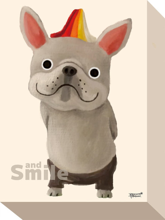 タクウチ ヨシヒト ミニ パネル フレンチブルドッグ Takeuchi mini Panel フレンチブルドッグ 205x280x40 snw-zyt-53740の画像