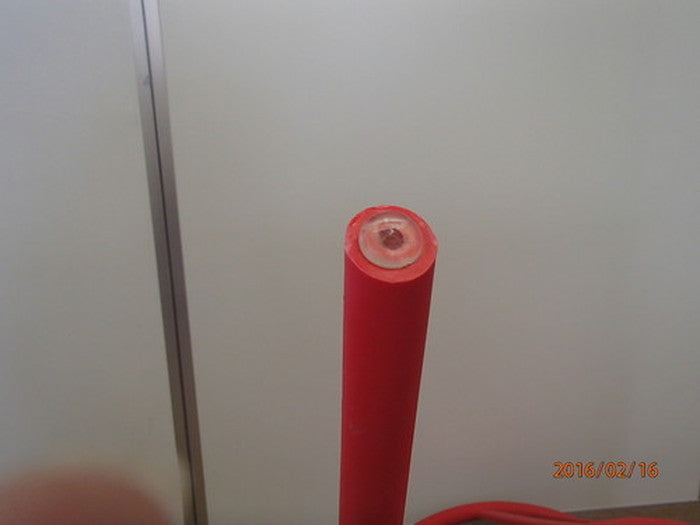 カフェチェア ガーデンチェア スタッキング イス レッド sun-4860591s1の画像