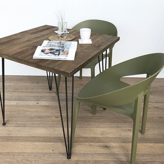 カフェチェア ガーデンチェア スタッキング イス グリーンティ sun-4860593s1の画像