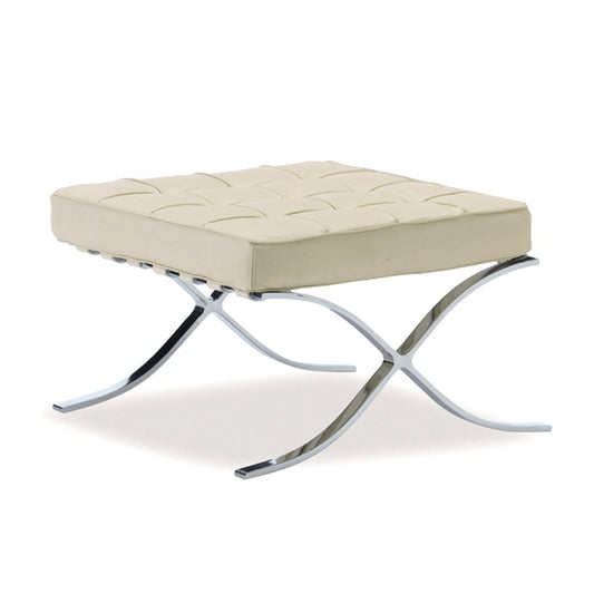 ミース・ファン・デル・ローエ バルセロナオットマン1P デザイナーズ ジェネリック家具 リプロダクト tim-000324の画像