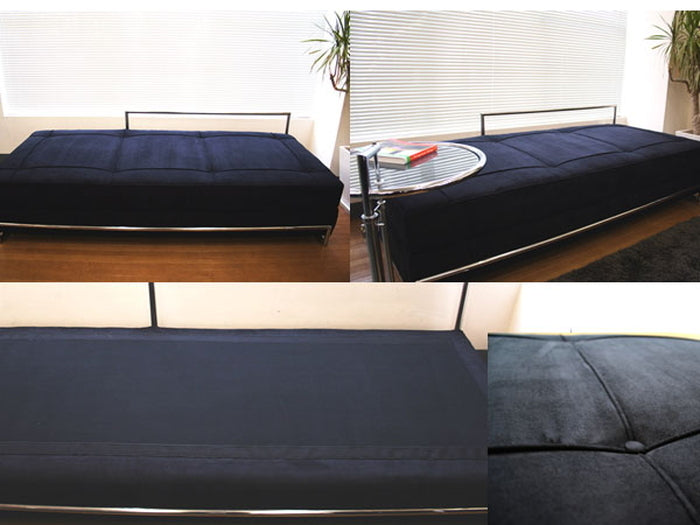 アイリーン・グレイ デイベッド Day Bed ブラック ファブリック ソファーベッド リプロダクト デザイナーズ 家具 tim-000338