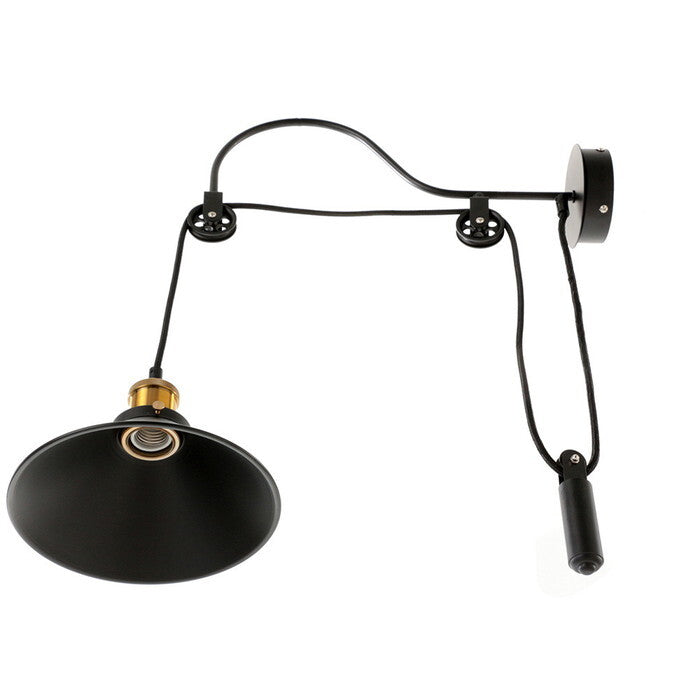 ペンダントライト インダストリアル マットブラック W22×D22×H25〜95cm tim-6169842の画像