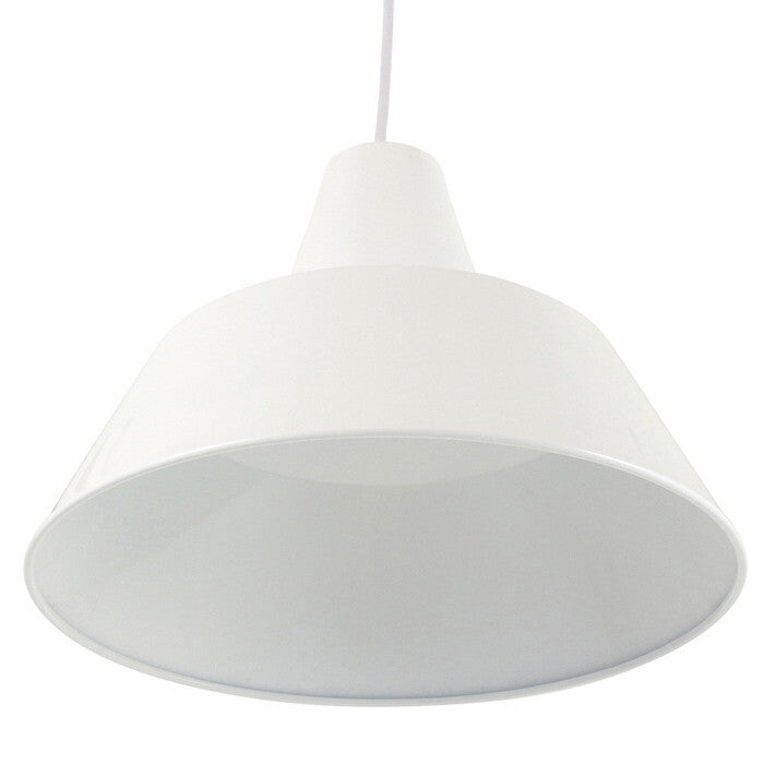 ペンダントライト ヴェデル・マッドソン The work shop lamp ワークショップランプ Lサイズ Lサイズ ブラック ホワイト φ35×H24cm tim-6457556の画像